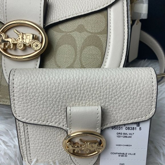 COACH Bag SET NWT Georgie + Wallet NEW - Picture 8 of 10